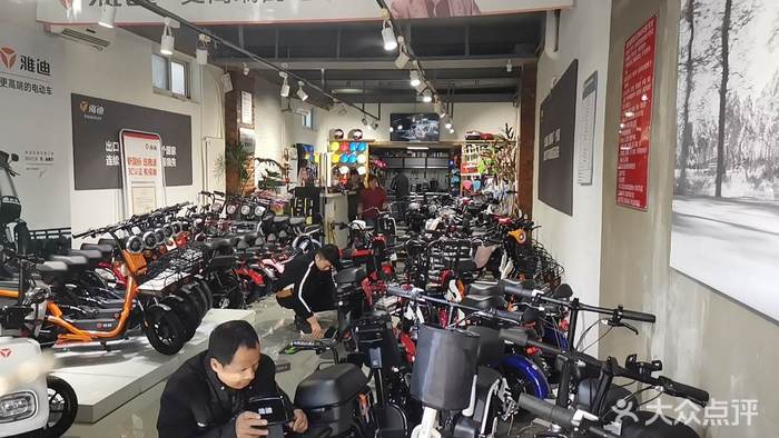 雅迪电动车紫竹桥旗舰店 引领绿色出行新风尚